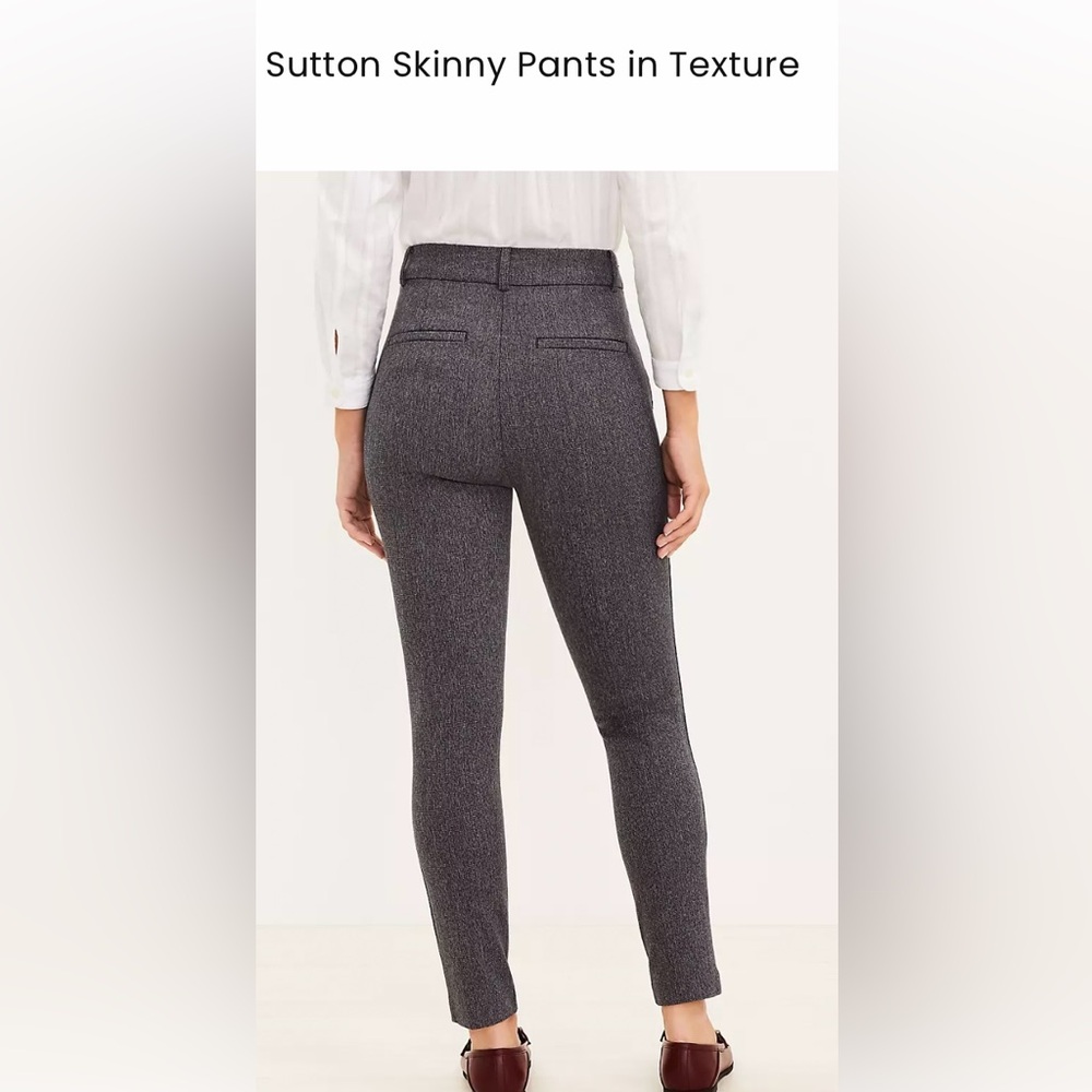 NWTS The Loft Sutton Skinny pant. Size 4